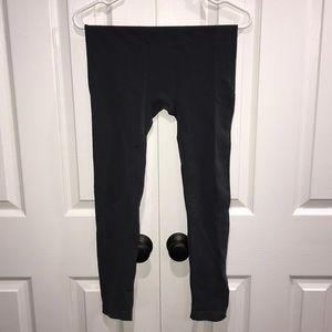 Dark Grey Maternity Leggings - Medium/Large